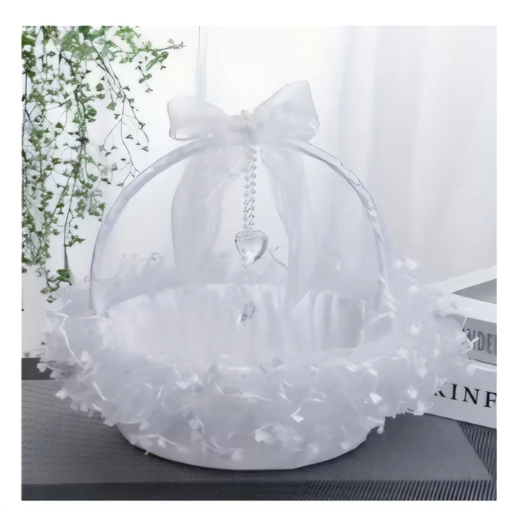 NEW WEDDING FLOWER BASKET
